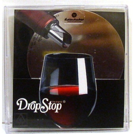 DROP STOP MINI DISK confezione da 5 dischi di alluminio versa-vino