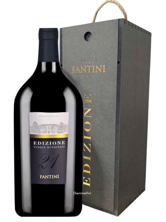 EDIZIONE CINQUE AUTOCTONI EDIZIONE 2020 JEROBOAM 3 LT.  CON ASTUCCIO  (ED.2021) - FANTINI