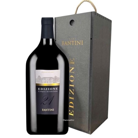 EDIZIONE CINQUE AUTOCTONI EDIZIONE 2020 JEROBOAM 3 LT.  CON ASTUCCIO  (ED.2021) - FANTINI