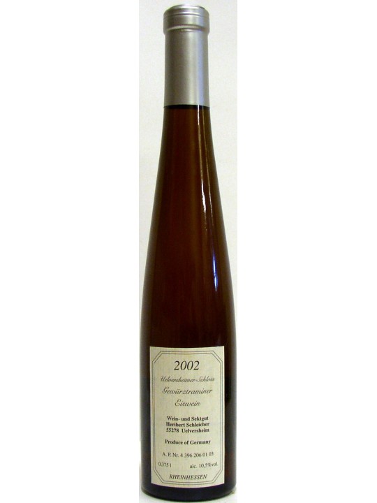 EISWEIN GEWURZTRAMINER 2002 (ICEWINE) UELVERSHEIMER SCHLOSS - HERIBERT SCHLEICHER