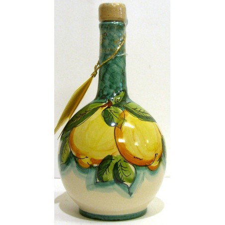 ELISIR DI LIMONE IN BOTTIGLIA DI CERAMICA LIMONCELLO CL.50