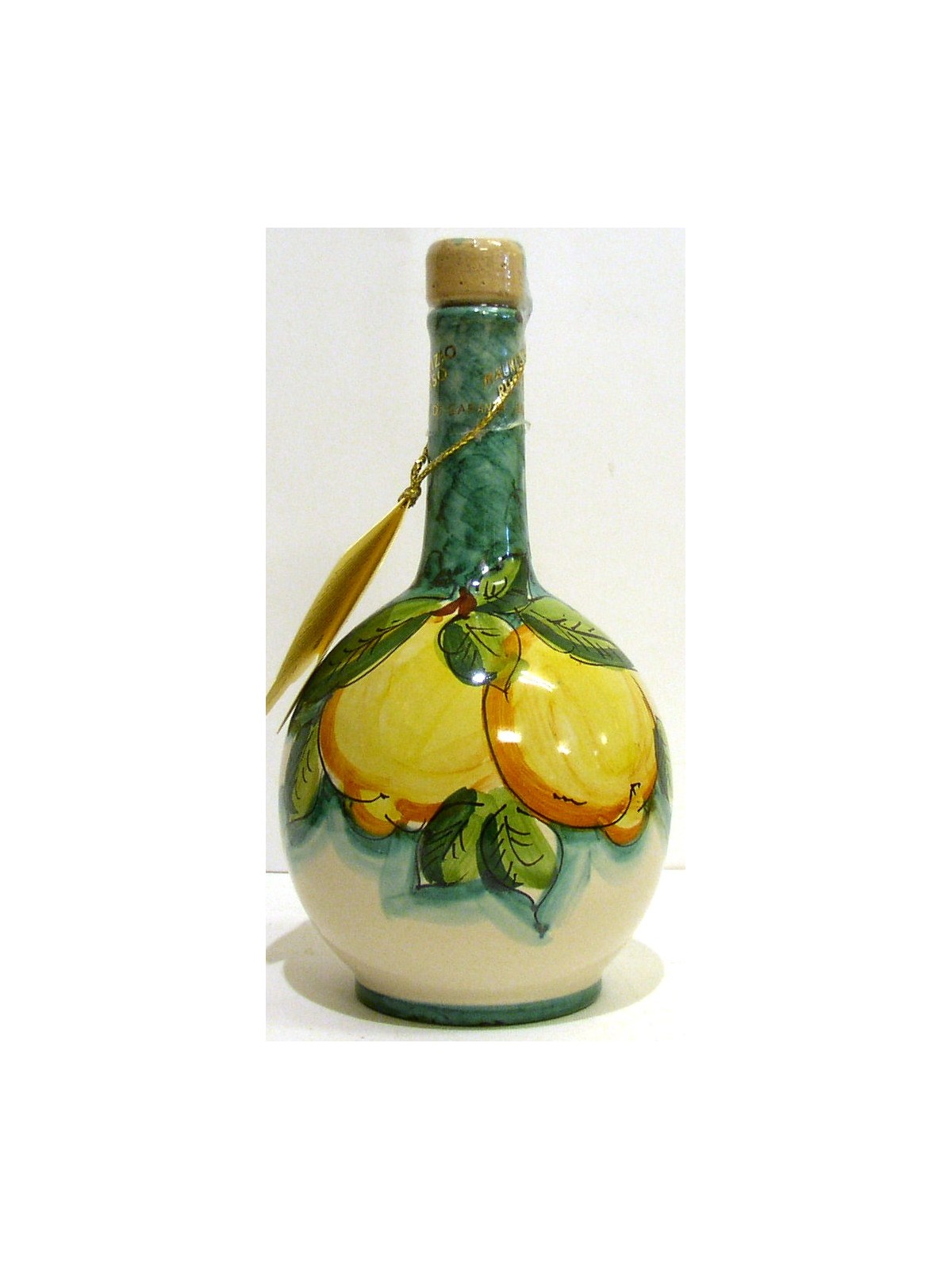 ELISIR DI LIMONE IN BOTTIGLIA DI CERAMICA LIMONCELLO CL.50