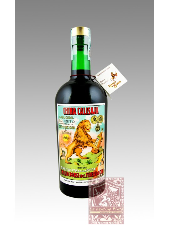 ELIXIR DI CHINA CALISAJA, LIQUORE SENZA GLUTINE 0,5 lt -  EMILIO  BORSI