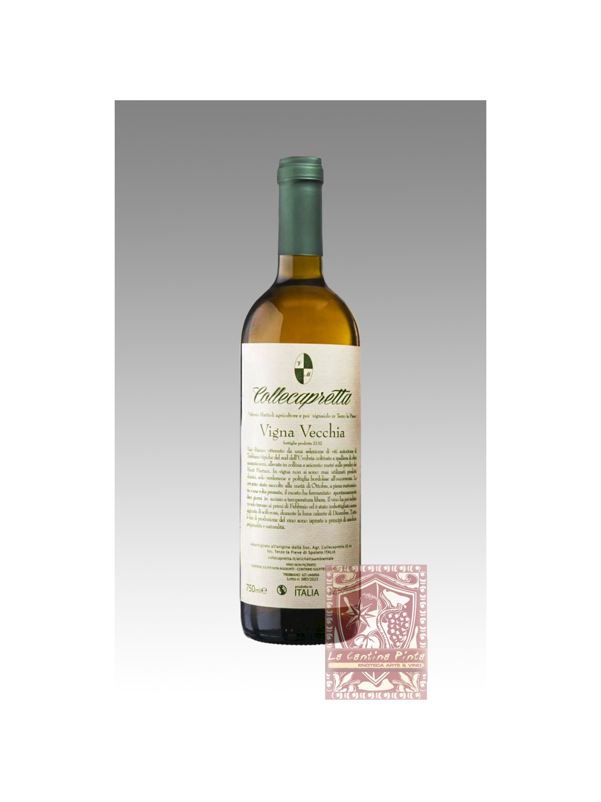 VIGNA VECCHIA 2023 TREBBIANO UMBRIA IGT - COLLECAPRETTA