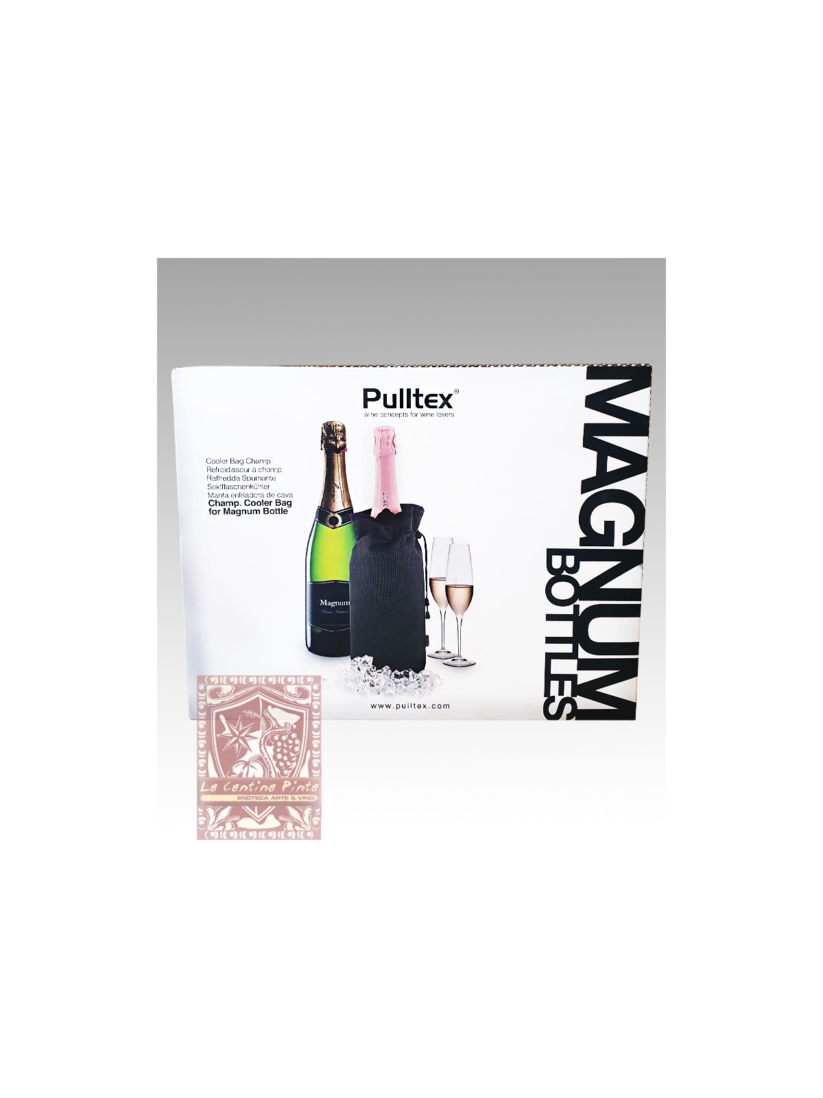 FASCIA REFRIGERANTE PER RAFFREDDARE VINO E CHAMPAGNE BOTTIGLIE MAGNUM- COOLER BAG FOR MAGNUM BOTTLE PULLTEX