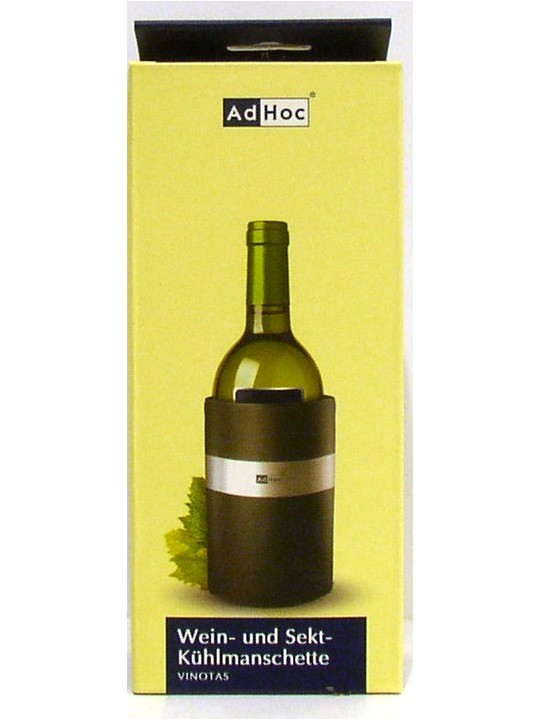 FASCIA REFRIGERANTE RAFFREDDAVINO/SPUMANTE VINOTAS ADHOC COLORE NERO