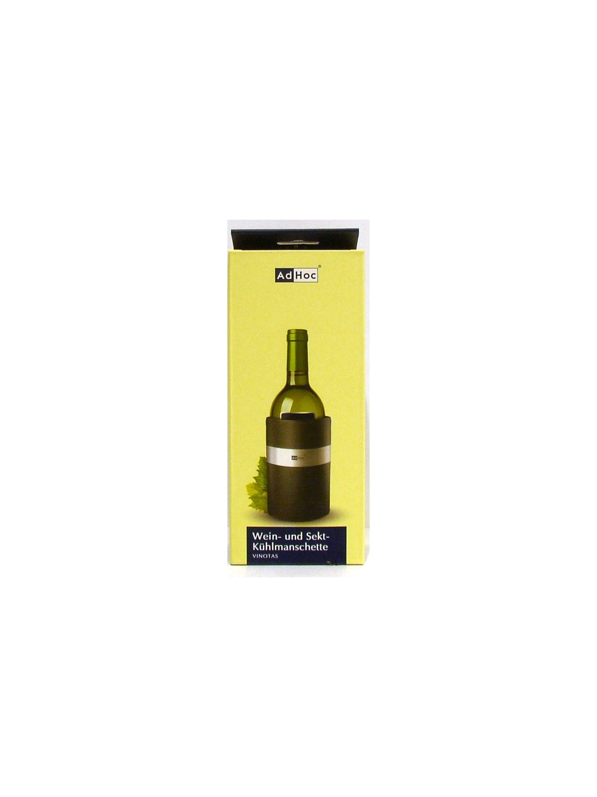 FASCIA REFRIGERANTE RAFFREDDAVINO/SPUMANTE VINOTAS ADHOC COLORE NERO