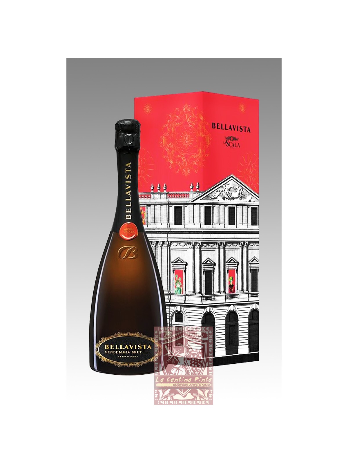 FRANCIACORTA BELLAVISTA 2020 GRAN CUVEE BRUT TEATRO ALLA SCALA ASTUCCIATO