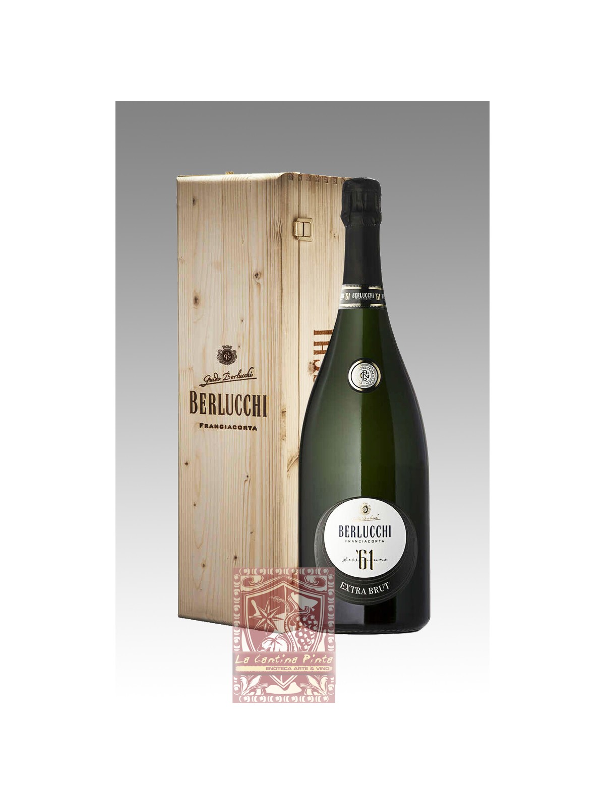 FRANCIACORTA EXTRA BRUT BERLUCCHI '61 JEROBOAM 3 LITRI