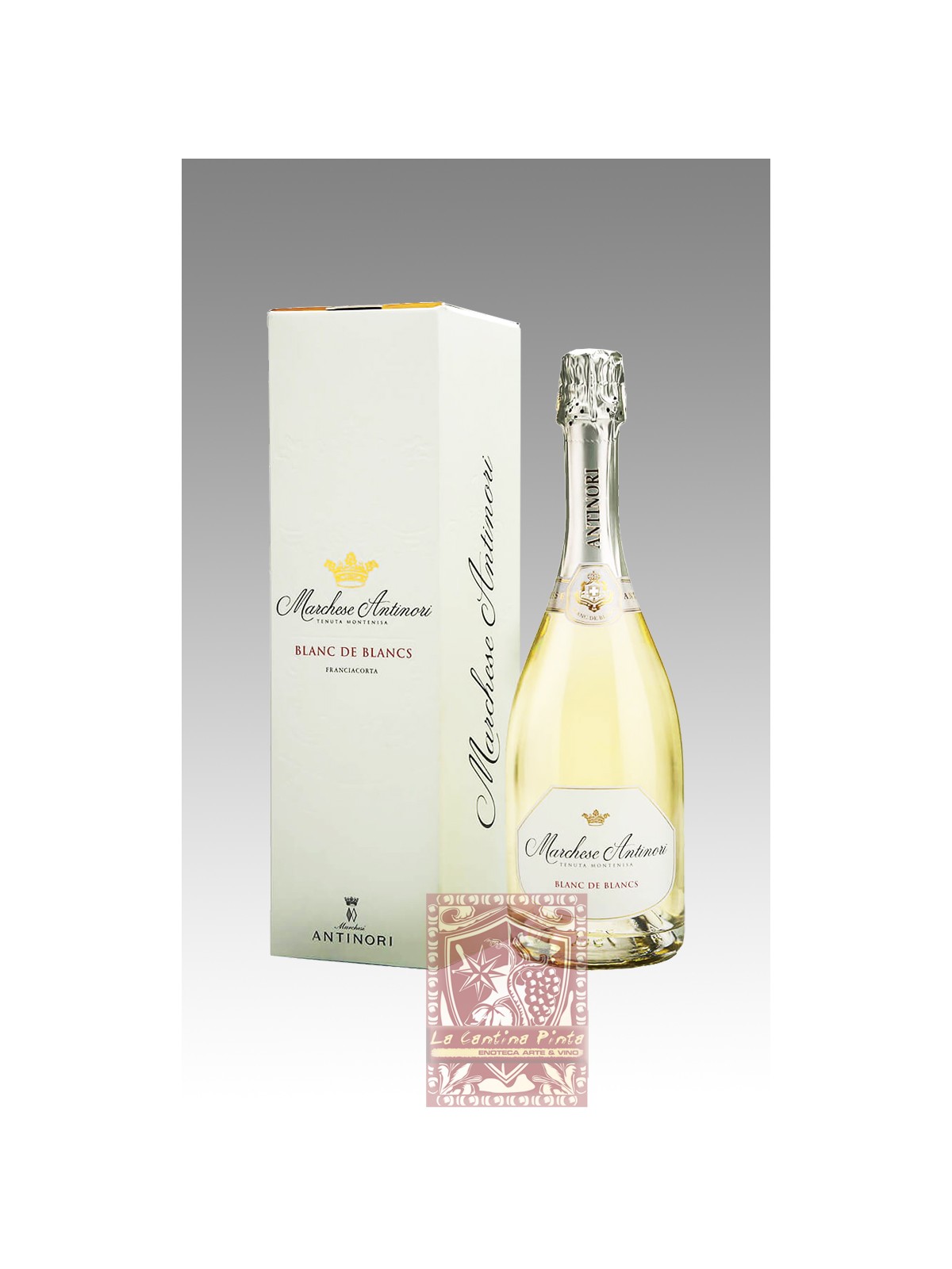FRANCIACORTA MARCHESI ANTINORI BLANC DE BLANCS BRUT - TENUTA MONTENISA ASTUCCIO