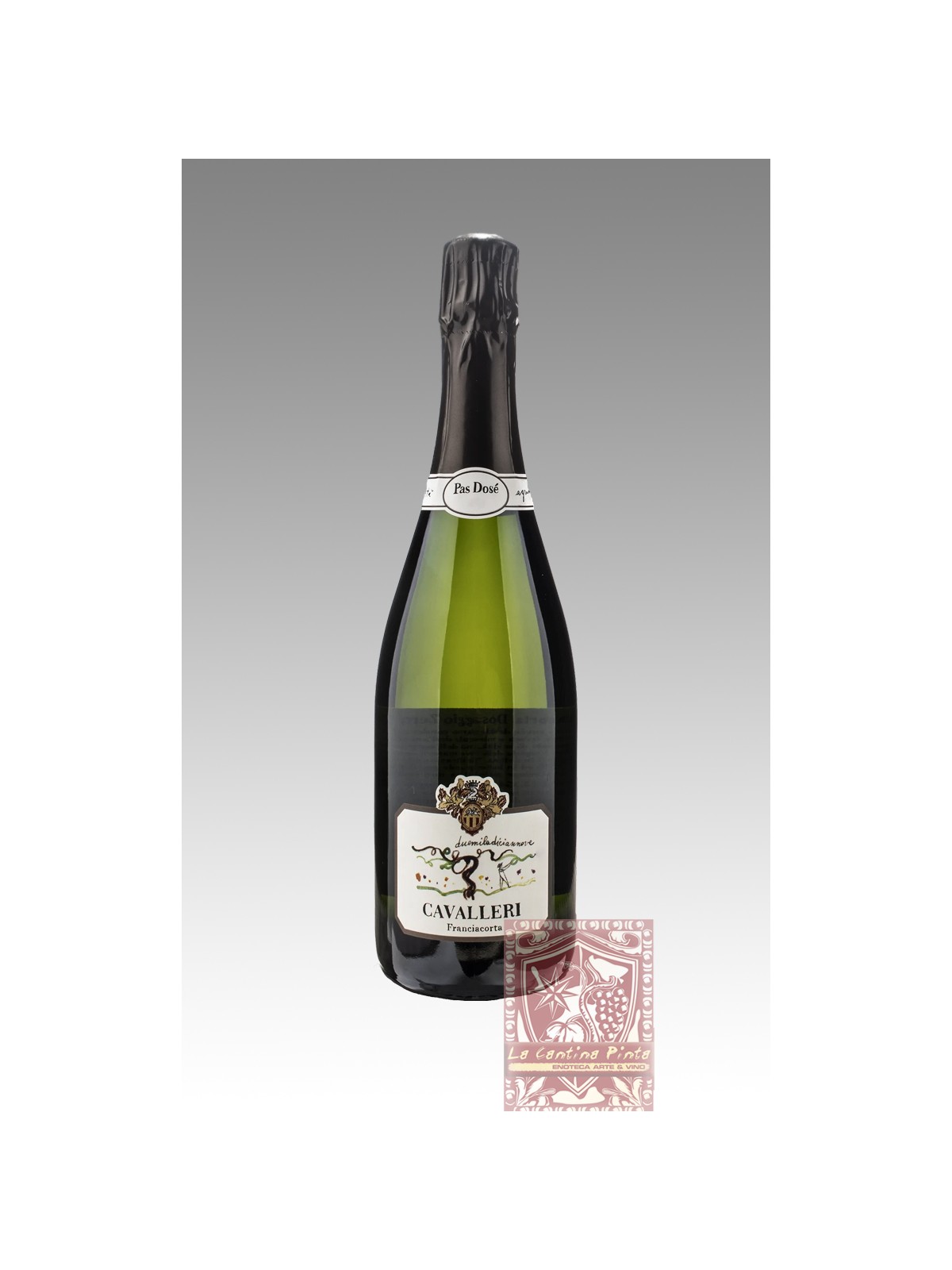 FRANCIACORTA BRUT PAS DOSE 2019 BLANC DE BLANCS - CAVALLERI