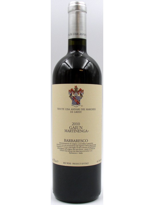 GAIUN MARTINENGA BARBARESCO 2010 - MARCHESI DI GRESY