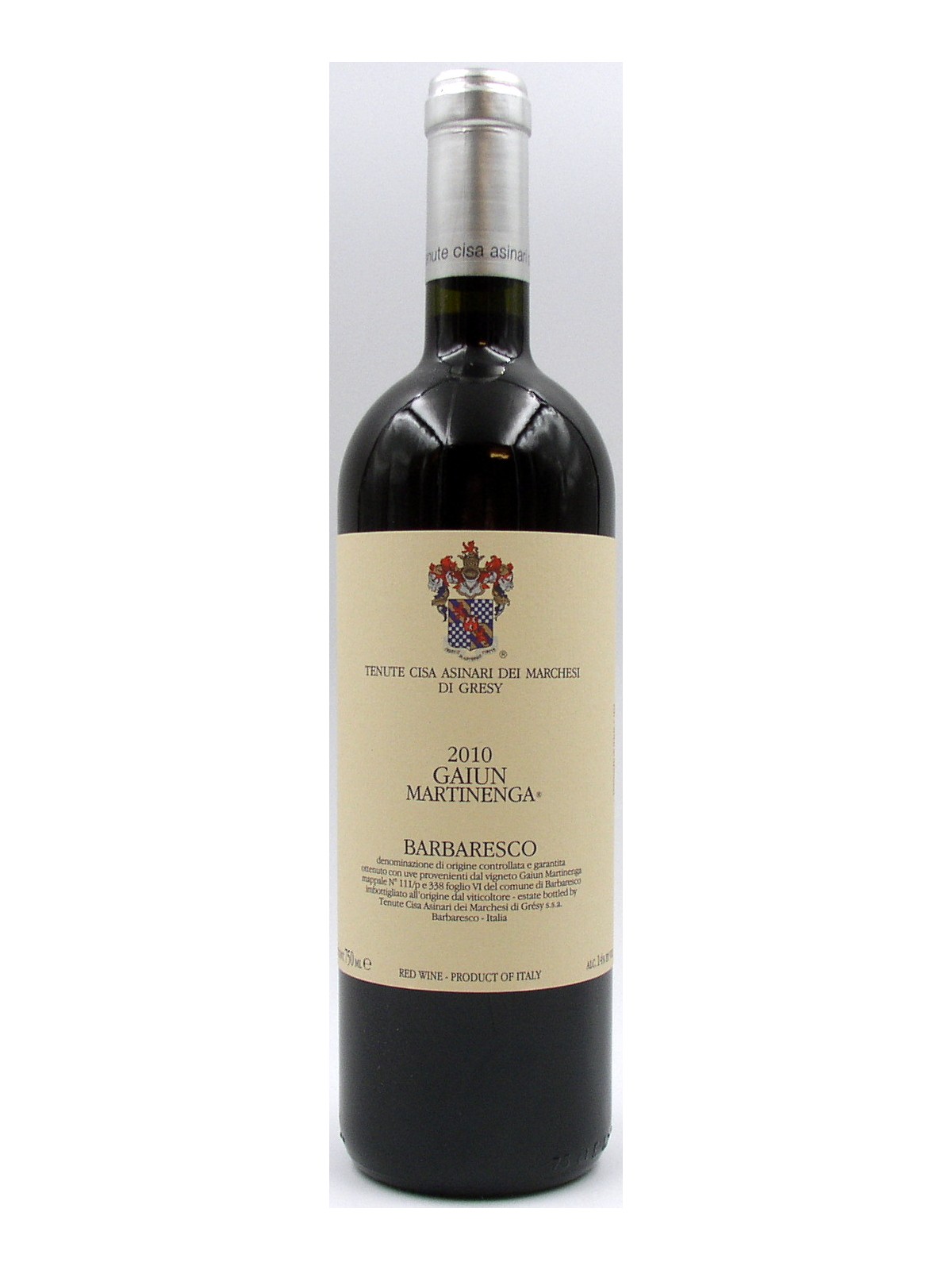 GAIUN MARTINENGA BARBARESCO 2010 - MARCHESI DI GRESY