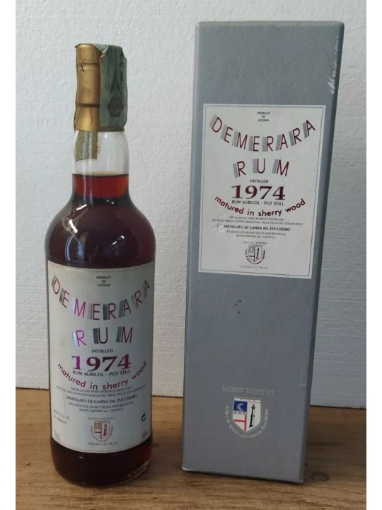 PORT MORANT DEMERARA RUM 1974 30 YO - MOON IMPORT