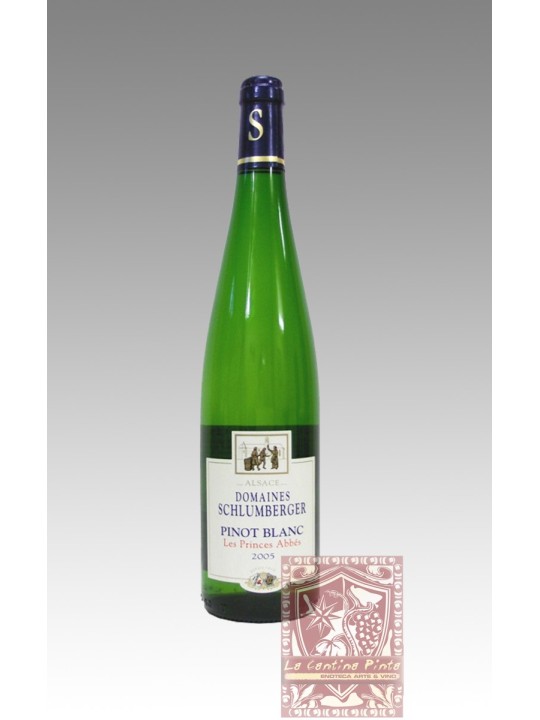 PINOT BLANC "LES PRINCES ABBES 2016 - DOMAINES SCHLUMBERGER