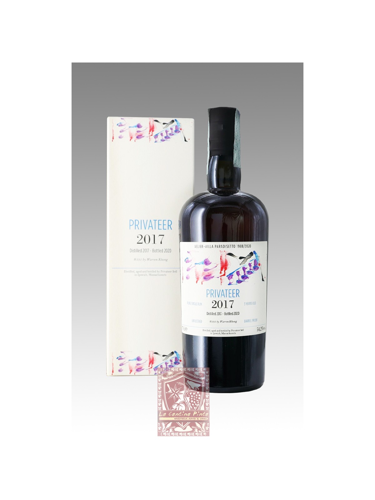 PURE SINGLE RUM PRIVATEER 2017 3 YO VILLA PARADISETTO VELIER