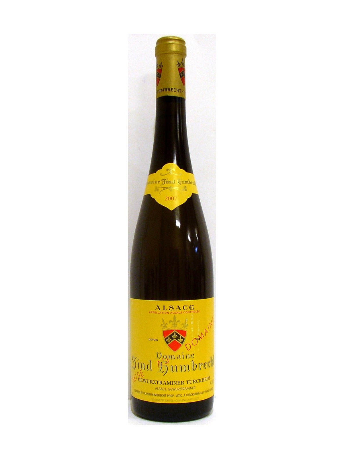 GEWURZTRAMINER TURCKHEIM 2007 - DOMAINE ZIND-HUMBRECHT