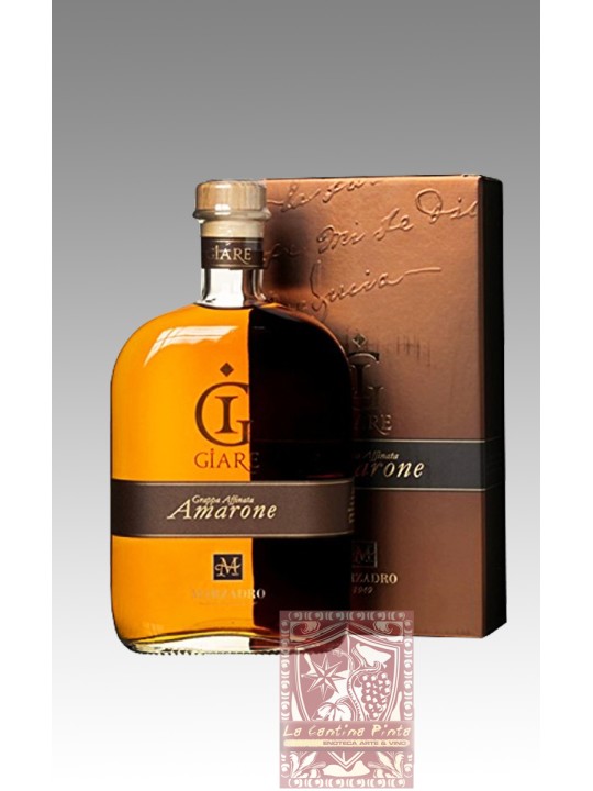 GIARE GRAPPA DI AMARONE AFFINATA IN BOTTI DI ROVERE - MARZADRO