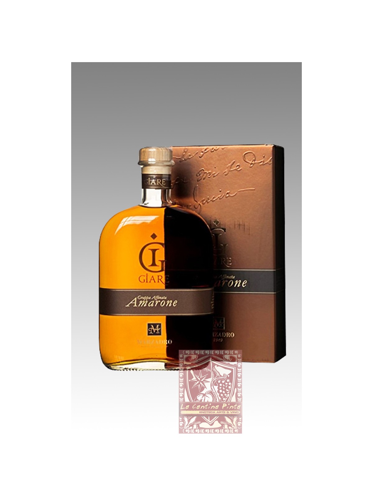 GIARE GRAPPA DI AMARONE AFFINATA IN BOTTI DI ROVERE - MARZADRO