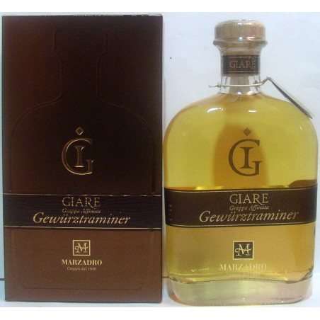 GIARE GRAPPA DI GEWURZTRAMINER AFFINATA IN BOTTI DI ROVERE - MARZADRO
