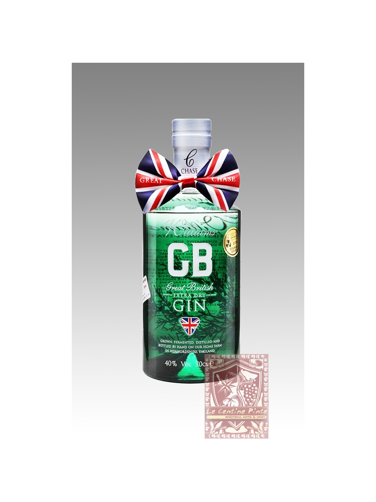GIN GREAT BRITISH EXTRA DRY  WILLIAM CHASE