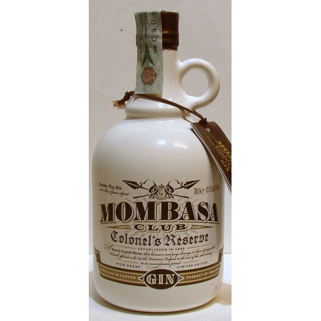 GIN MOMBASA CLUB COLONEL'S RESERVE LONDON DRY GIN LIMITED EDITION