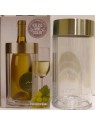 GLACETTE RAFFREDDAVINO IN ACRILICO E ACCIAIO INOX - ICELESS WINE COOLER  PRODYNE