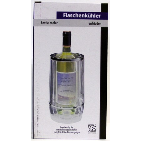 GLACETTE RAFFREDDAVINO PER BOTTIGLIE IN ACRILICO TRASPARENTE (BOTTLE COOLER)