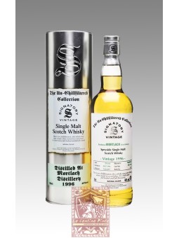 GLENLIVET 1996 20 Y.0.SPEYSIDE SINGLE MALT SCOTCH WHISKY SIGNATORY THE UN-CHILLFILTERED COLLECTION