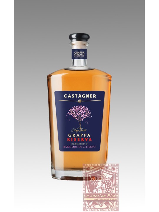 GRAPPA  RISERVA INVECCHIATA IN BARRIQUE DI CILIEGIO  - CASTAGNER