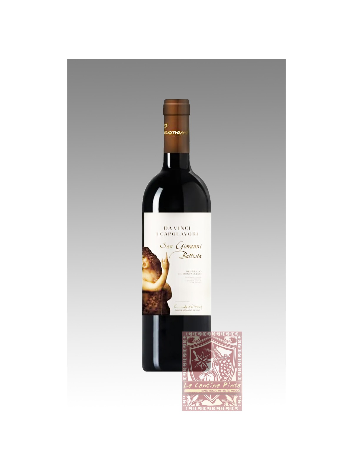 BRUNELLO DI MONTALCINO 2012 SAN GIOVANNI BATTISTA I CAPOLAVORI -CANTINE LEONARDO  DA VINCI
