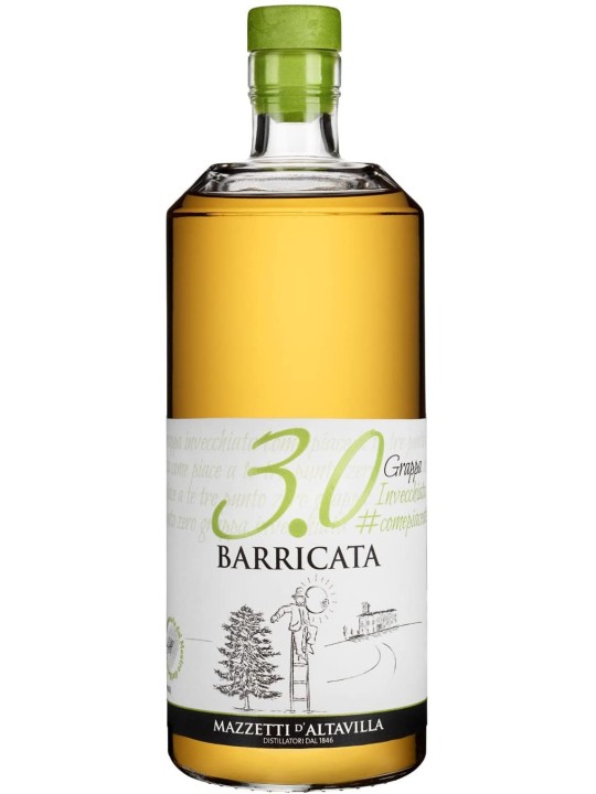 GRAPPA BARRICATA 3.0 - MAZZETTI D'ALTAVILLA 1 LT