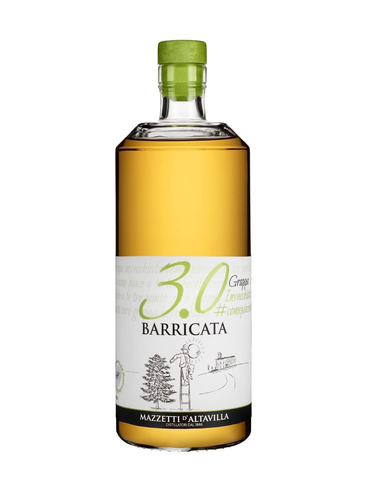 GRAPPA BARRICATA 3.0 - MAZZETTI D'ALTAVILLA 1 LT