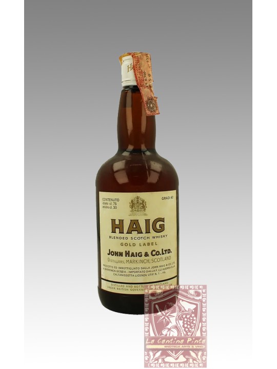 JOHN HAIG GOLD LABEL BLENDED SCOTCH WHISKY