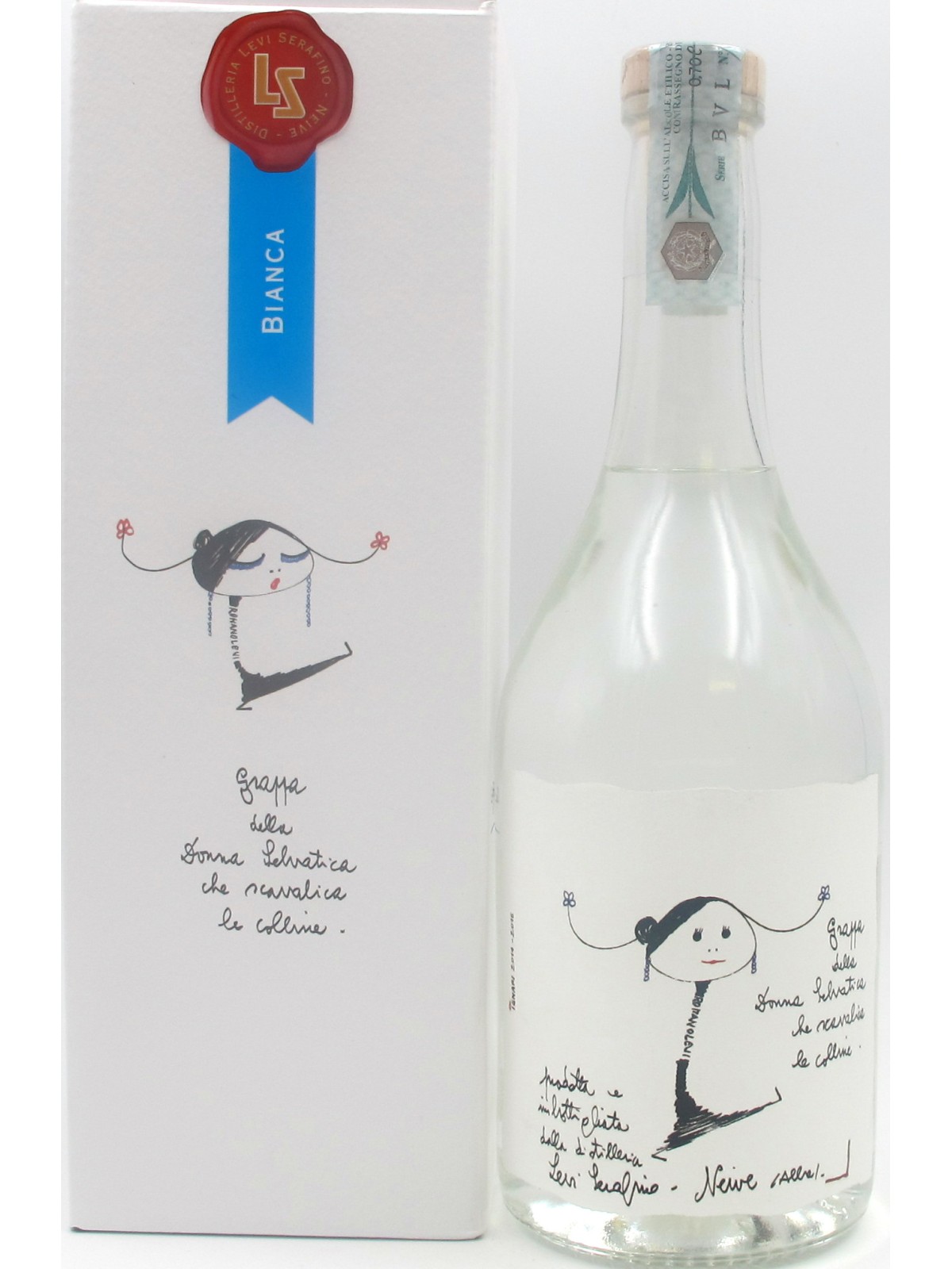 GRAPPA DELLA DONNA SELVATICACHE SCAVALCA LE COLLINE - LEVI SERAFINO
