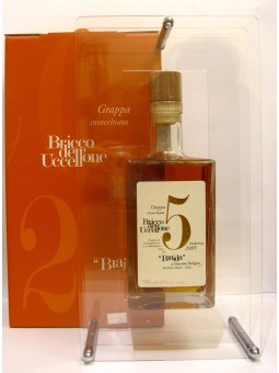 GRAPPA DI BRICCO DELL'UCCELLONE 2015 IN PLEXIGLASS  - BRAIDA