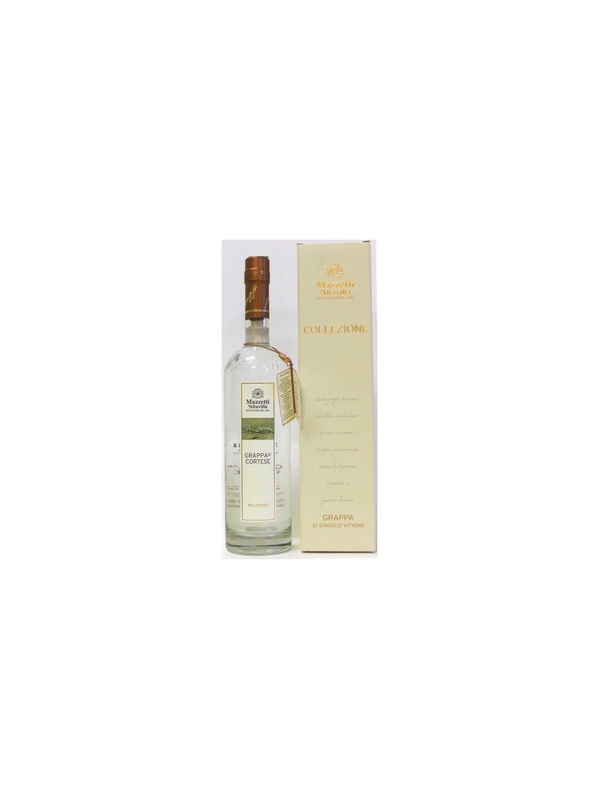GRAPPA DI CORTESE BIANCA - MAZZETTI D'ALTAVILLA