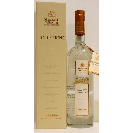 GRAPPA DI ERBALUCE - MAZZETTI D'ALTAVILLA