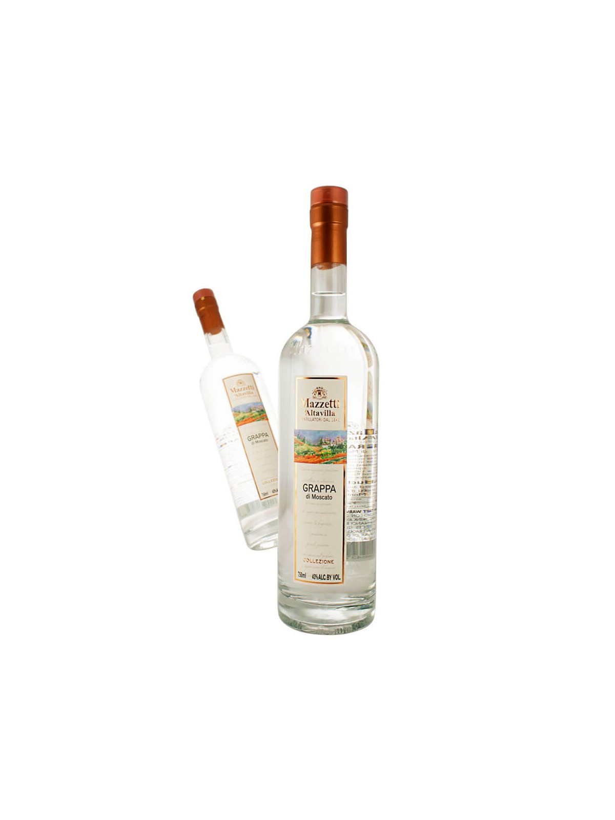 GRAPPA DI MOSCATO - MAZZETTI D'ALTAVILLA