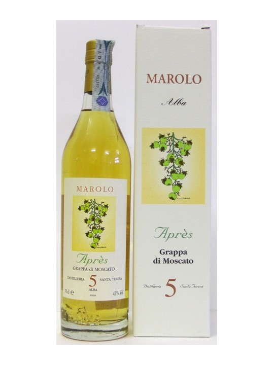 GRAPPA DI MOSCATO APRES 5 ANNI - MAROLO