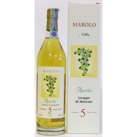 GRAPPA DI MOSCATO APRES 5 ANNI - MAROLO