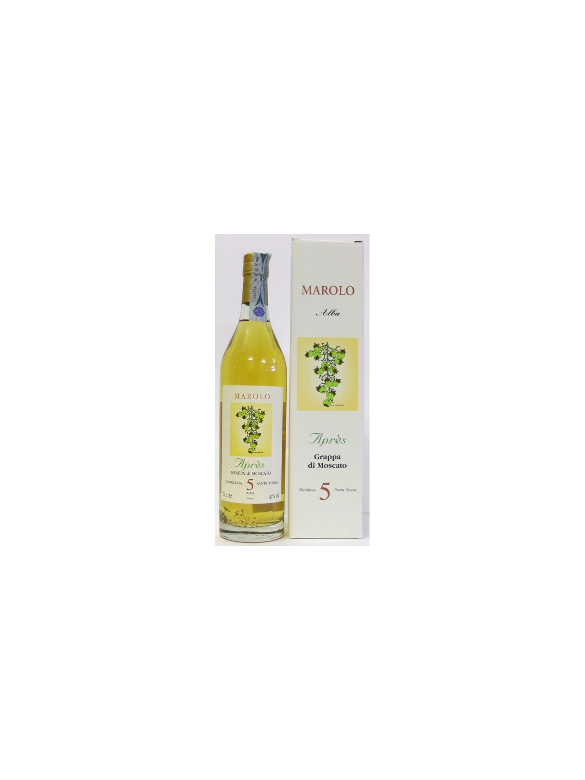 GRAPPA DI MOSCATO APRES 5 ANNI - MAROLO