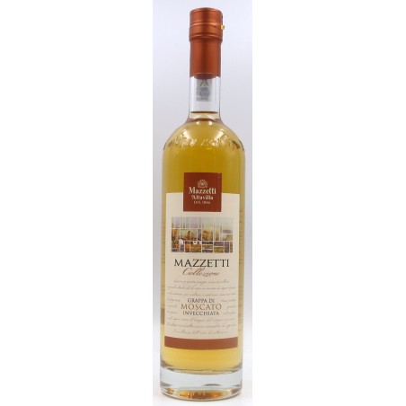 GRAPPA DI MOSCATO BARRICATA - MAZZETTI D'ALTAVILLA