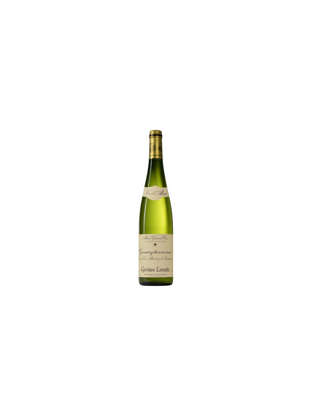 GEWURZTRAMINER ALTEMBERG DE BERGHEIM GRAN CRU 2010 VIEILLES VIGNES - GUSTAVE LORENTZ