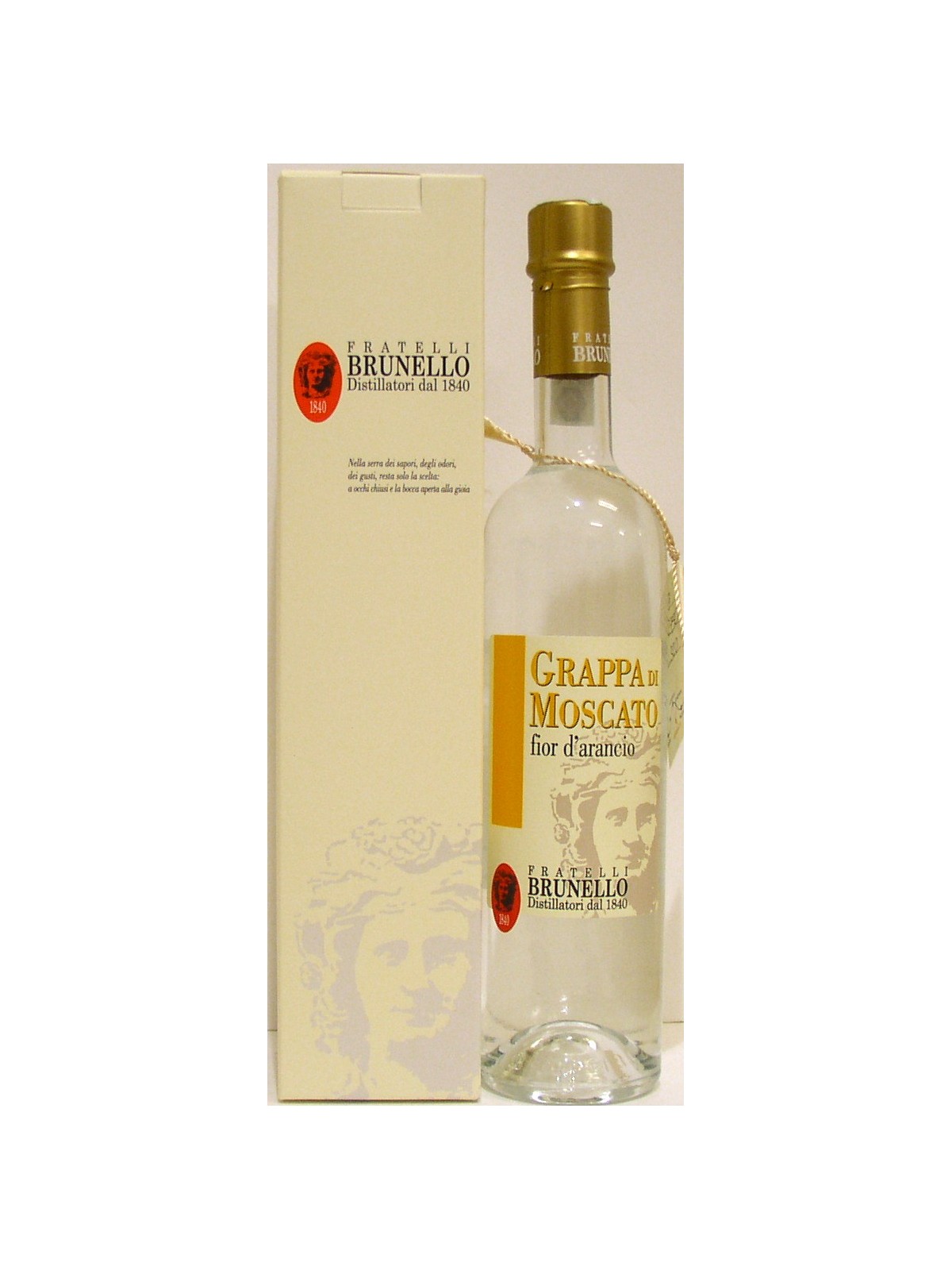 GRAPPA DI MOSCATO FIOR D'ARANCIO - F.LLI BRUNELLO