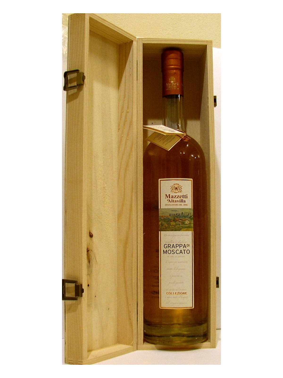 GRAPPA DI MOSCATO INVECCHIATA MAGNUM - MAZZETTI D'ALTAVILLA