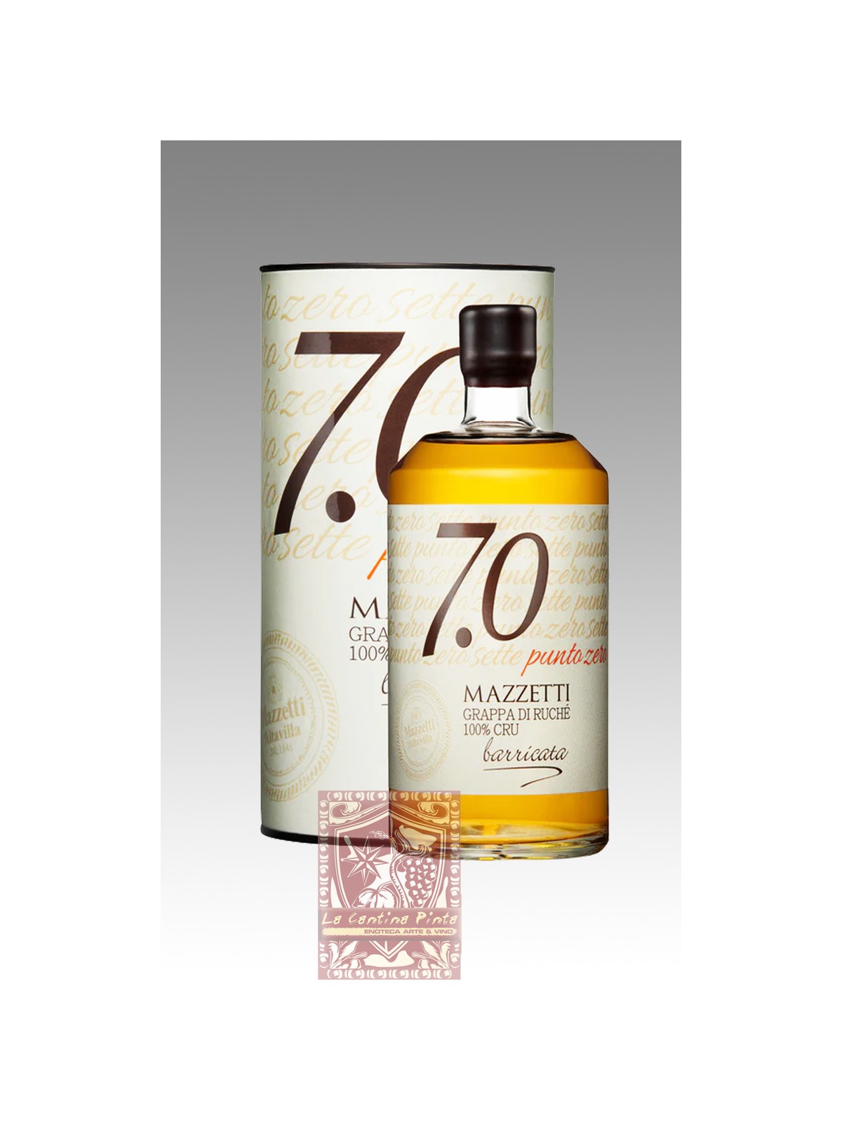 GRAPPA DI RUCHE' BARRICATA 7.0 - MAZZETTI D'ALTAVILLA