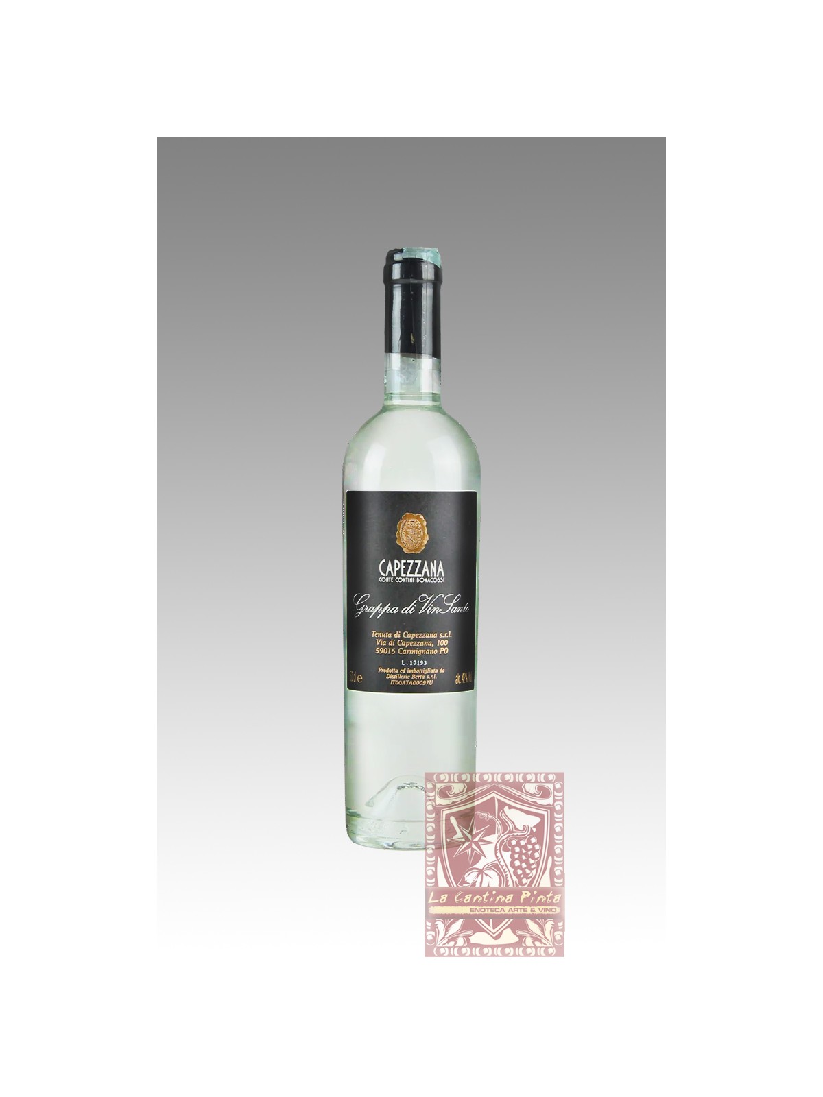 GRAPPA DI VINACCE DI  VIN SANTO DI CAPEZZANA