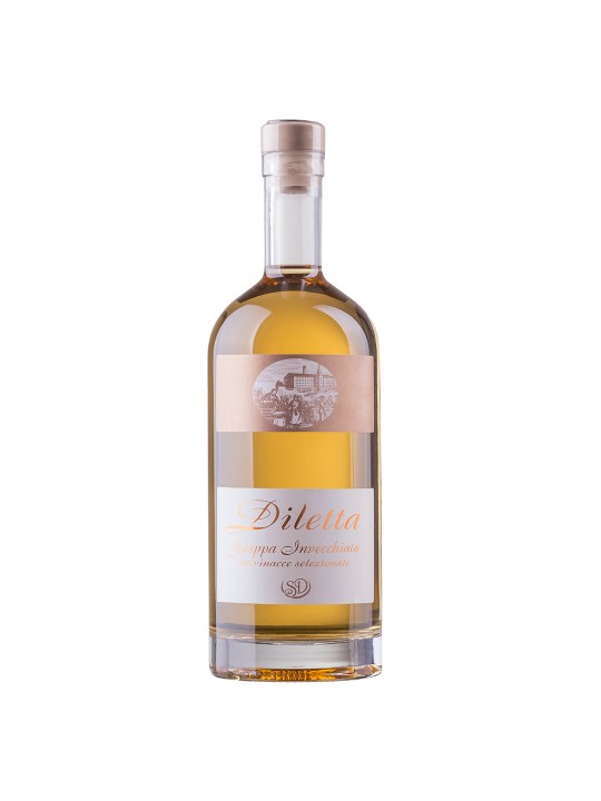 GRAPPA DILETTA BIANCA 1 LT  - DUE TIGLI