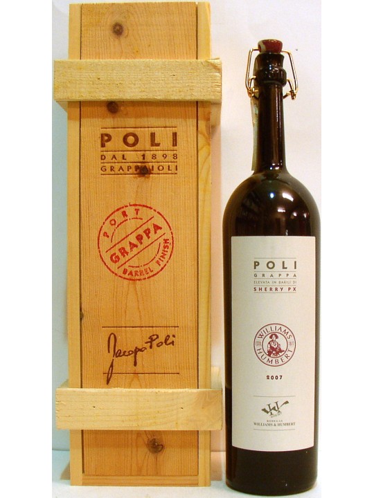 GRAPPA ELEVATA IN BARILI DI SHERRY PEDRO XIMENEZ 2007 - POLI